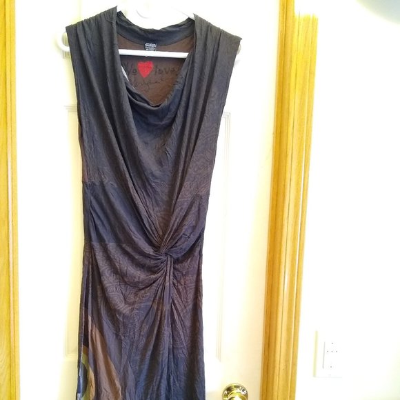 desigual light sleeveless summer dress - Picture 4 of 14